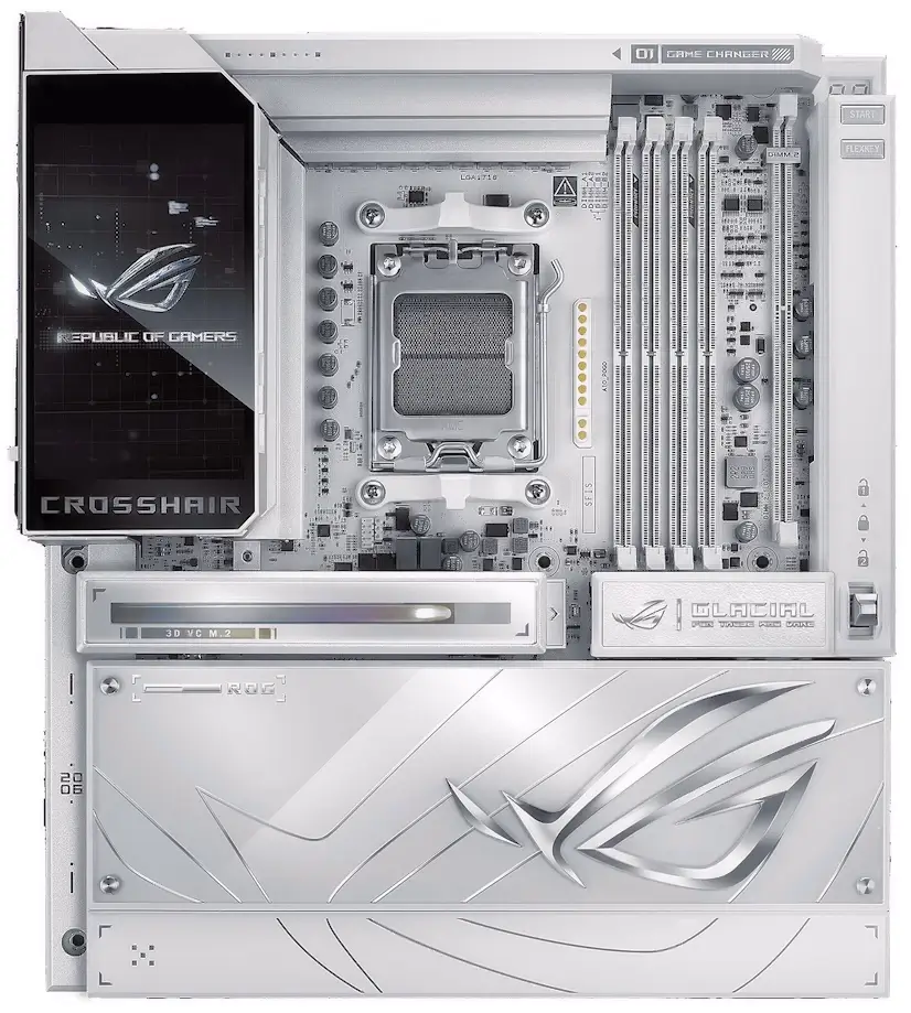 Montaje Placa Base ASUS ROG CROSSHAIR X870E GLACIAL Atocha Atocha PC - Montaje Placa Base ASUS ROG CROSSHAIR X870E GLACIAL Atocha